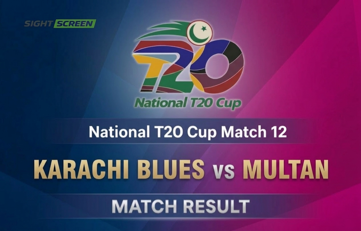 Imam ul Haq scores fifty for Multan against Karachi Blues