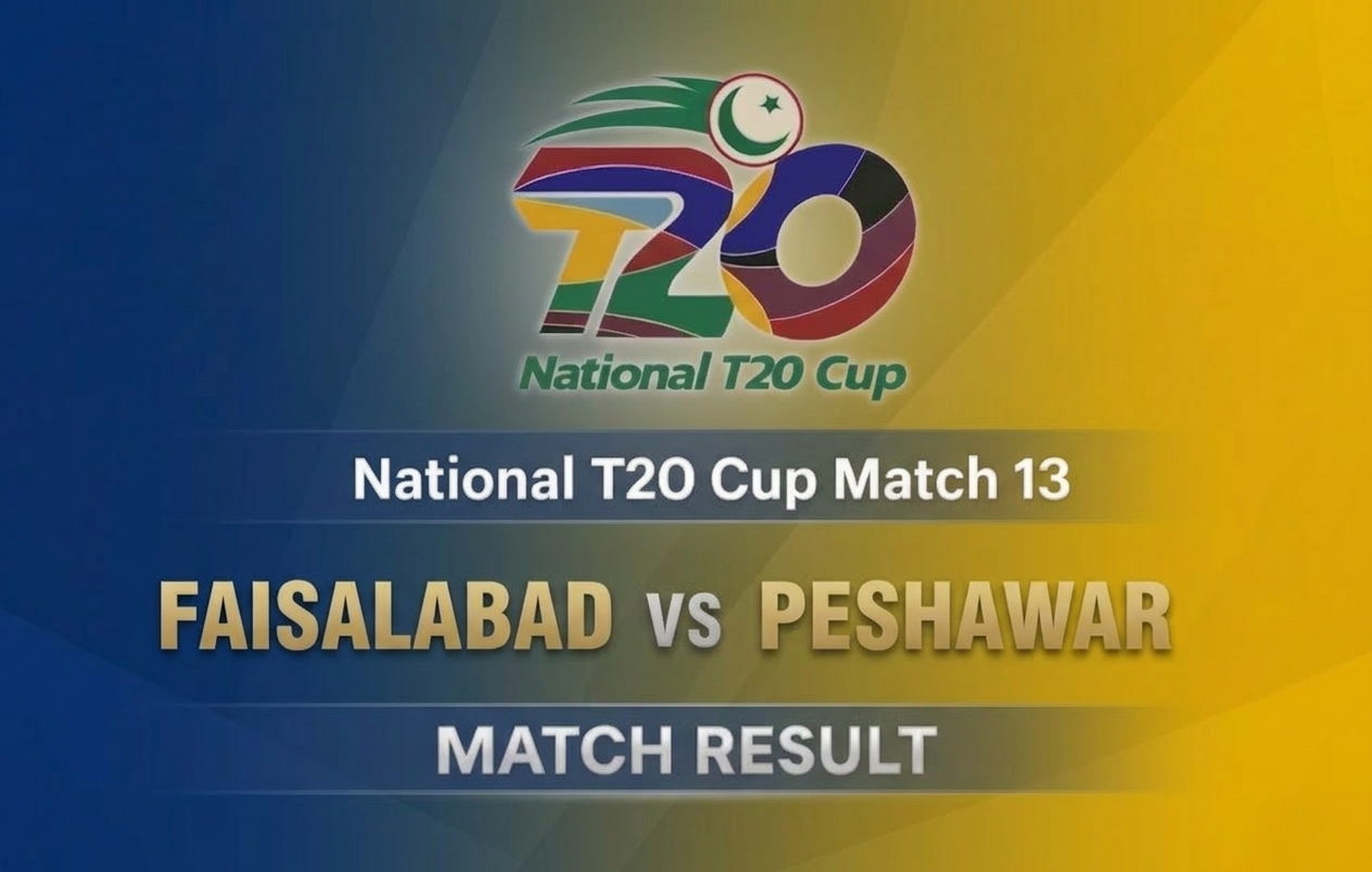 Atiq ur Rehman scores 72 for Faisalabad against Peshawar