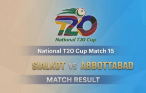 Abdullah Shafique scores 96 for Sialkot against Abbottabad
