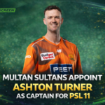 Ashton Turner announced as Multan Sultans captain for PSL 11