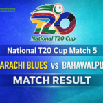 Saim Ayub unbeaten 53 Karachi Whites vs Bahawalpur National T20 Cup 2026