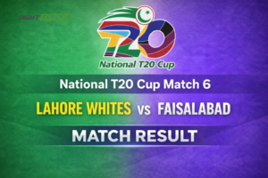 Muhammad Akhlaq 48 Lahore Whites vs Faisalabad National T20 Cup 2026