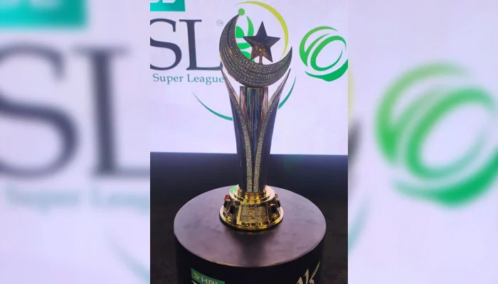 PSL Infinity trophy unveiled at National Bank Stadium for Pakistan Super League 11