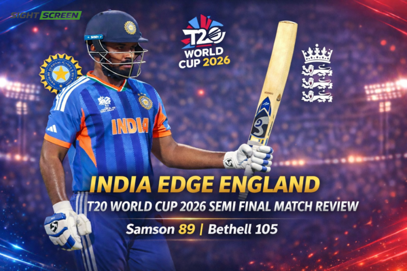India vs England T20 World Cup 2026: India edge thriller to reach final
