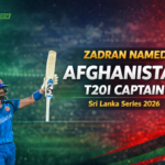 Ibrahim Zadran appointed Afghanistan T20I captain for Sri Lanka white-ball series