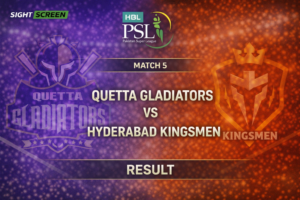 Quetta Gladiators beat Kingsmen PSL 11 match result