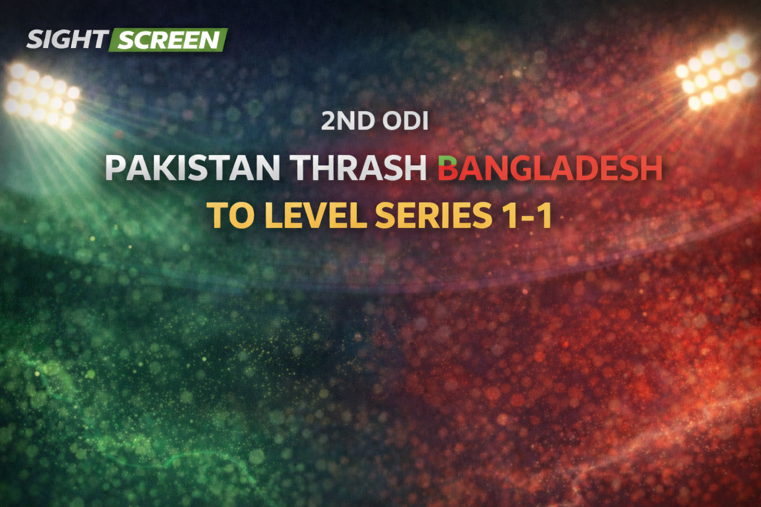 Maaz Sadaqat scores 75 and takes 3 wickets against Bangladesh