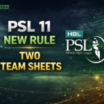 PSL new two team sheet rule before toss explained