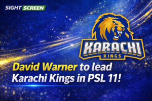 David Warner confirmed as Karachi Kings captain for PSL 11