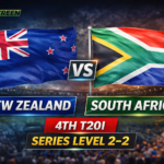 Connor Esterhuizen batting during South Africa vs New Zealand T20I