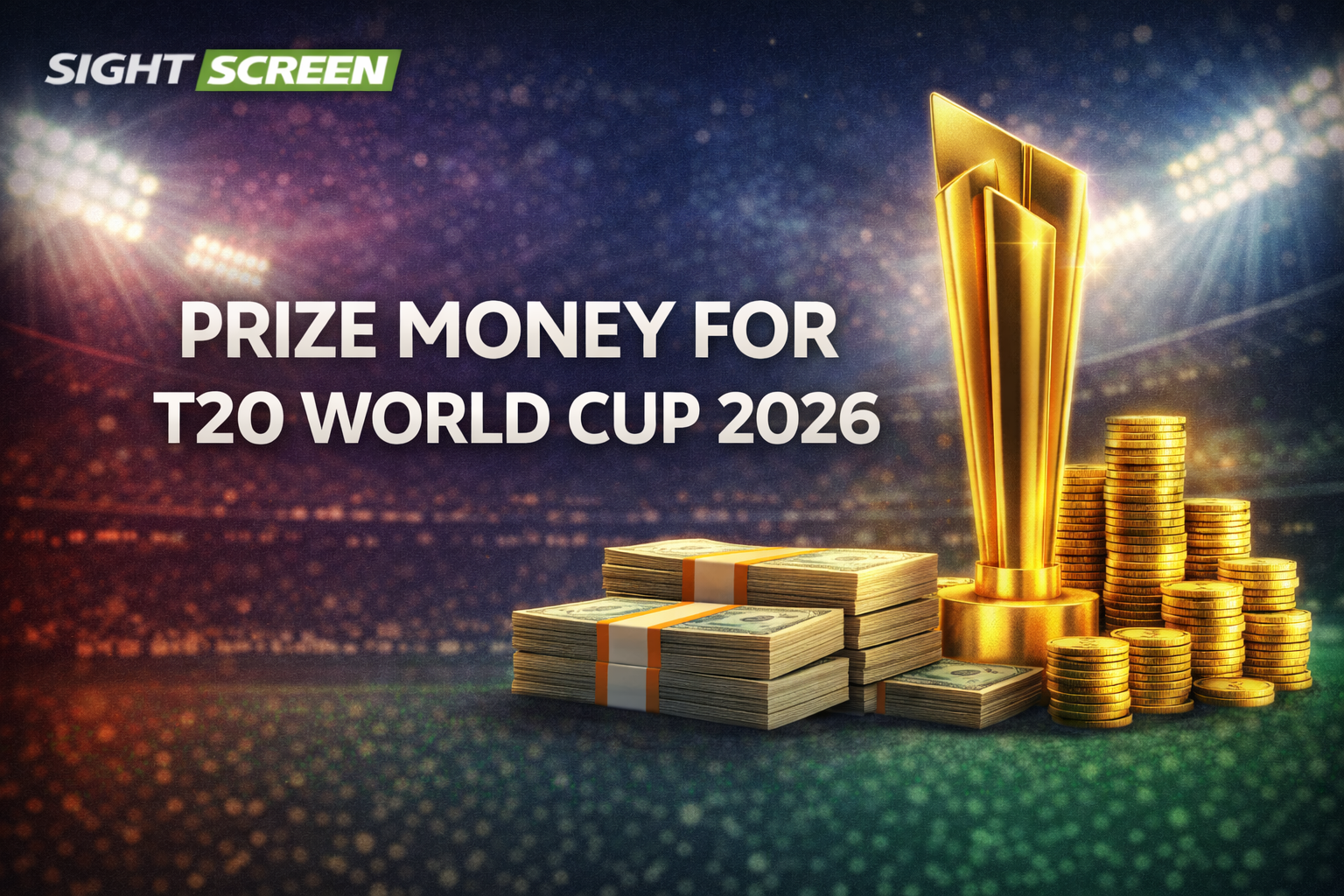 Prize money distribution for the ICC Men's T20 World Cup 2026