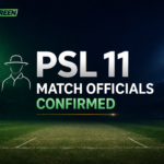 PSL 11 match officials including umpires and referees announced by PCB