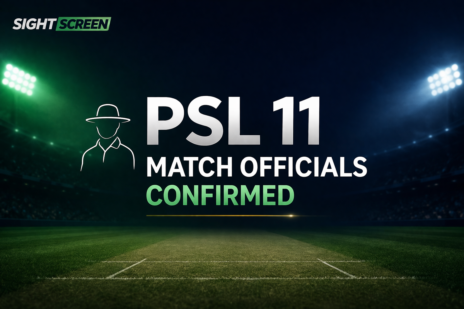PSL 11 match officials including umpires and referees announced by PCB