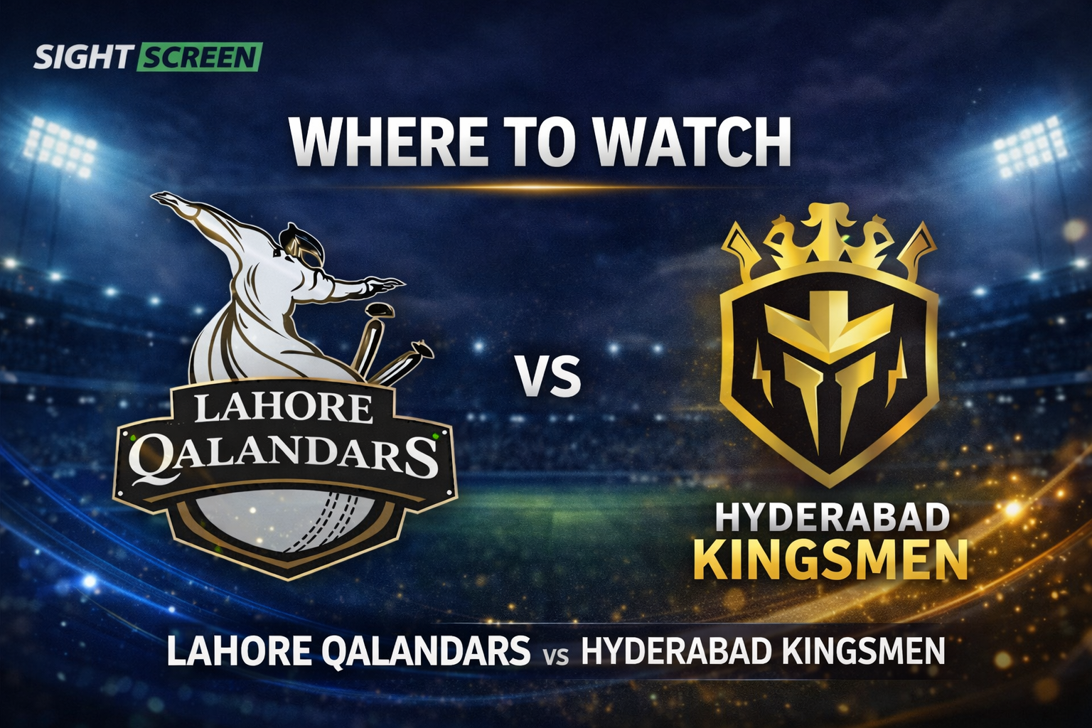 PSL 11 opener live streaming and TV broadcast details worldwide