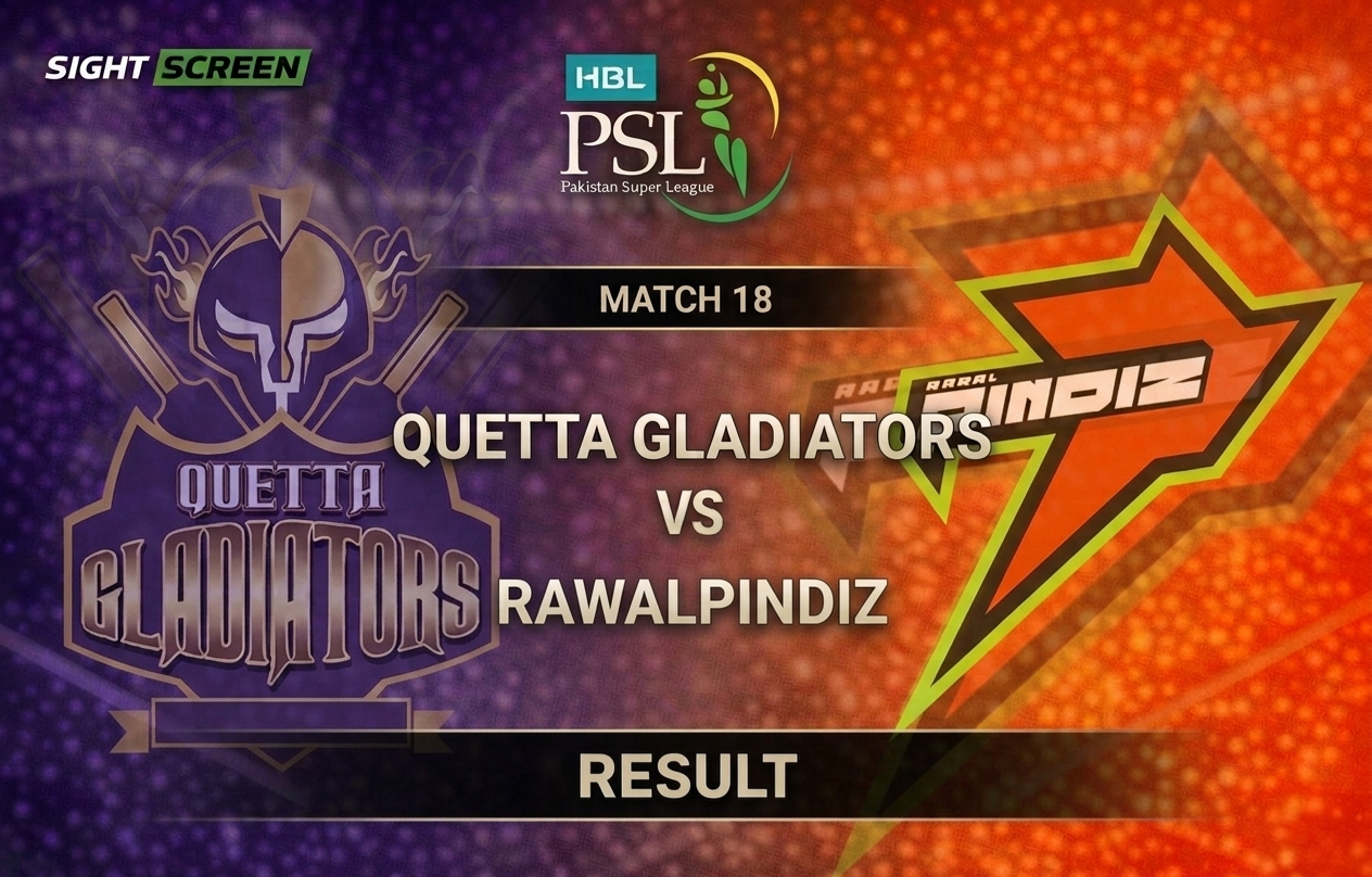 Rilee Rossouw batting for Quetta Gladiators in PSL 11 match