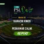 Kusal Mendis batting during his unbeaten 80 for Peshawar Zalmi