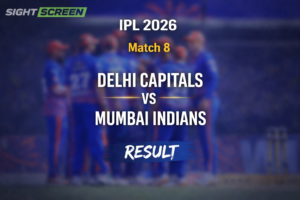 Sameer Rizvi batting for Delhi Capitals in IPL 2026