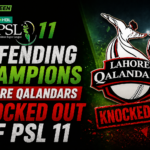 Hyderabad Kingsmen players celebrate playoff qualification in PSL 11