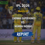 Sanju Samson celebrates his century during CSK vs MI IPL match