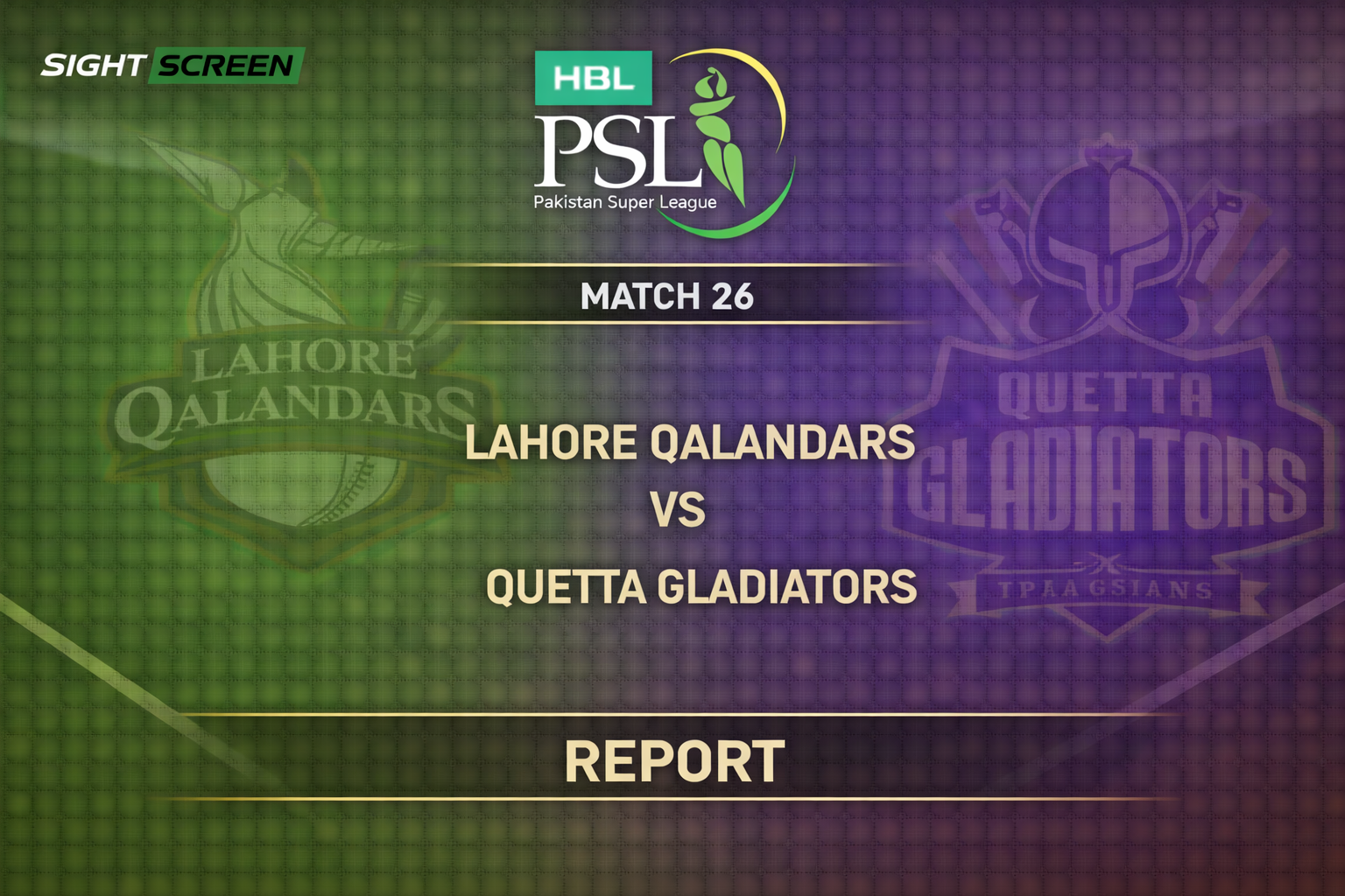 Rilee Rossouw batting for Quetta Gladiators during PSL 11 match against Lahore Qalandars