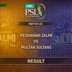 Kusal Mendis batting for Peshawar Zalmi in PSL 11 match