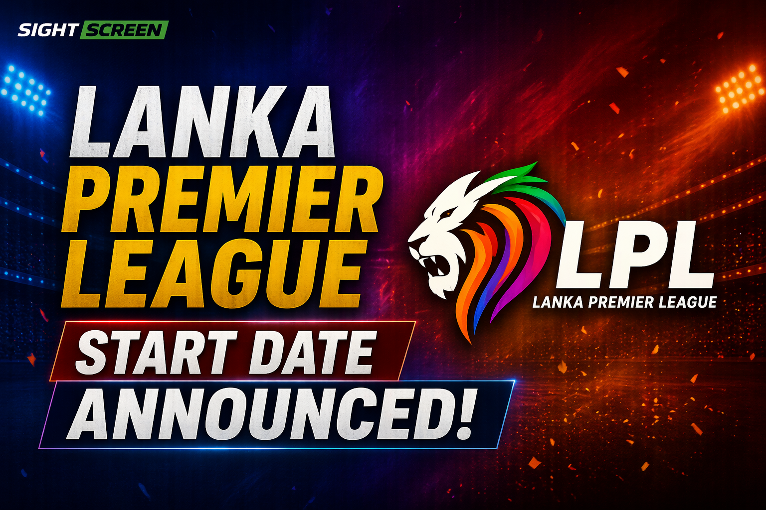 Sinhalese Sports Club ground in Colombo under floodlights