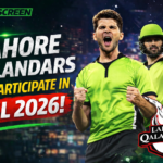 Lahore Qalandars team celebrating during a match