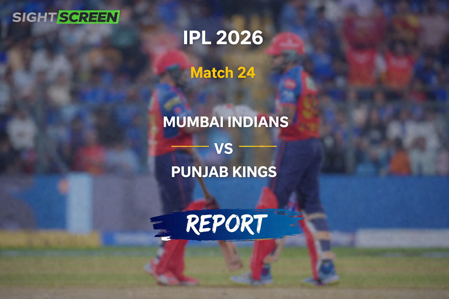 Prabhsimran Singh batting during his unbeaten 80 against Mumbai Indians in IPL 2026