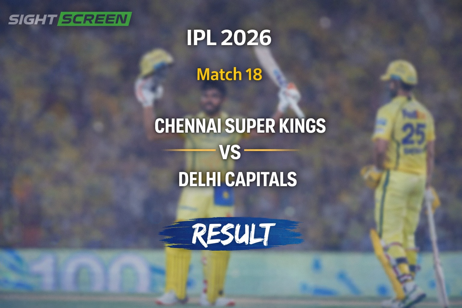 Sanju Samson celebrating his century for CSK in IPL 2026