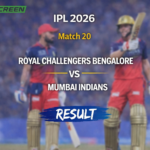 RCB players celebrating after scoring 240 against Mumbai Indians in IPL 2026