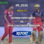 Virat Kohli batting during RCB vs LSG IPL 2026 match