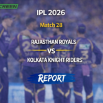 Rinku Singh finishes chase for KKR against Rajasthan Royals IPL 2026