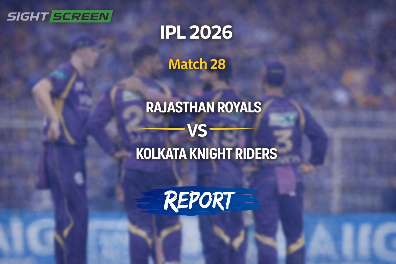 Rinku Singh finishes chase for KKR against Rajasthan Royals IPL 2026