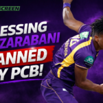 Blessing Muzarabani bowling in a T20 match
