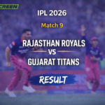 Ravi Bishnoi celebrating a wicket for Rajasthan Royals in IPL 2026