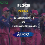 Jofra Archer celebrating after taking a wicket for Rajasthan Royals