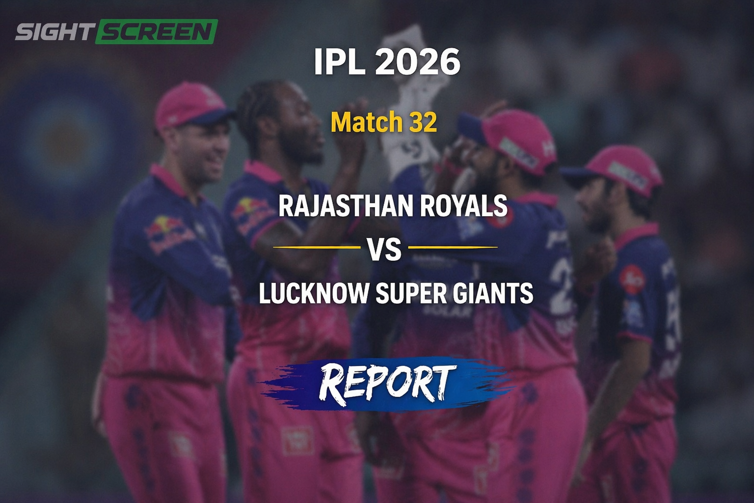 Jofra Archer celebrating after taking a wicket for Rajasthan Royals