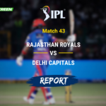 KL Rahul and Pathum Nissanka during DC run chase against Rajasthan Royals