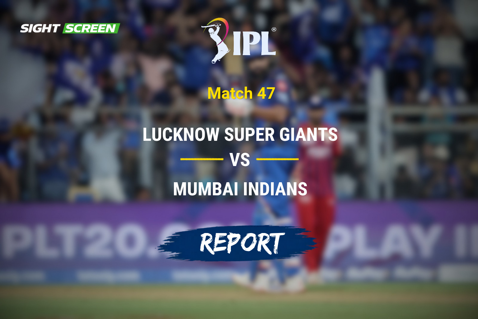 Rohit Sharma batting during Mumbai Indians chase vs LSG