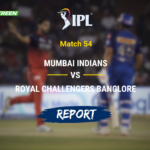 Krunal Pandya celebrates during RCB's dramatic win over Mumbai Indians in Raipur