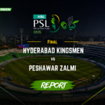 Aaron Hardie batting during PSL 11 final for Peshawar Zalmi