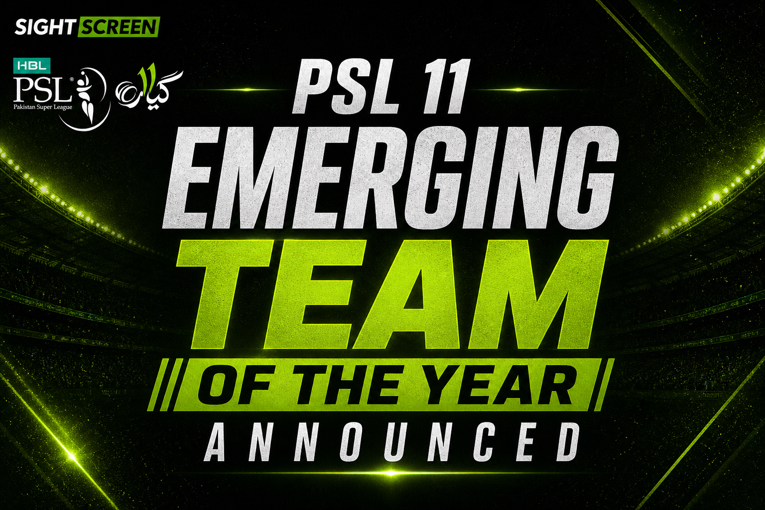 Sameer Minhas and Hunain Shah feature in PSL 11 Emerging Team